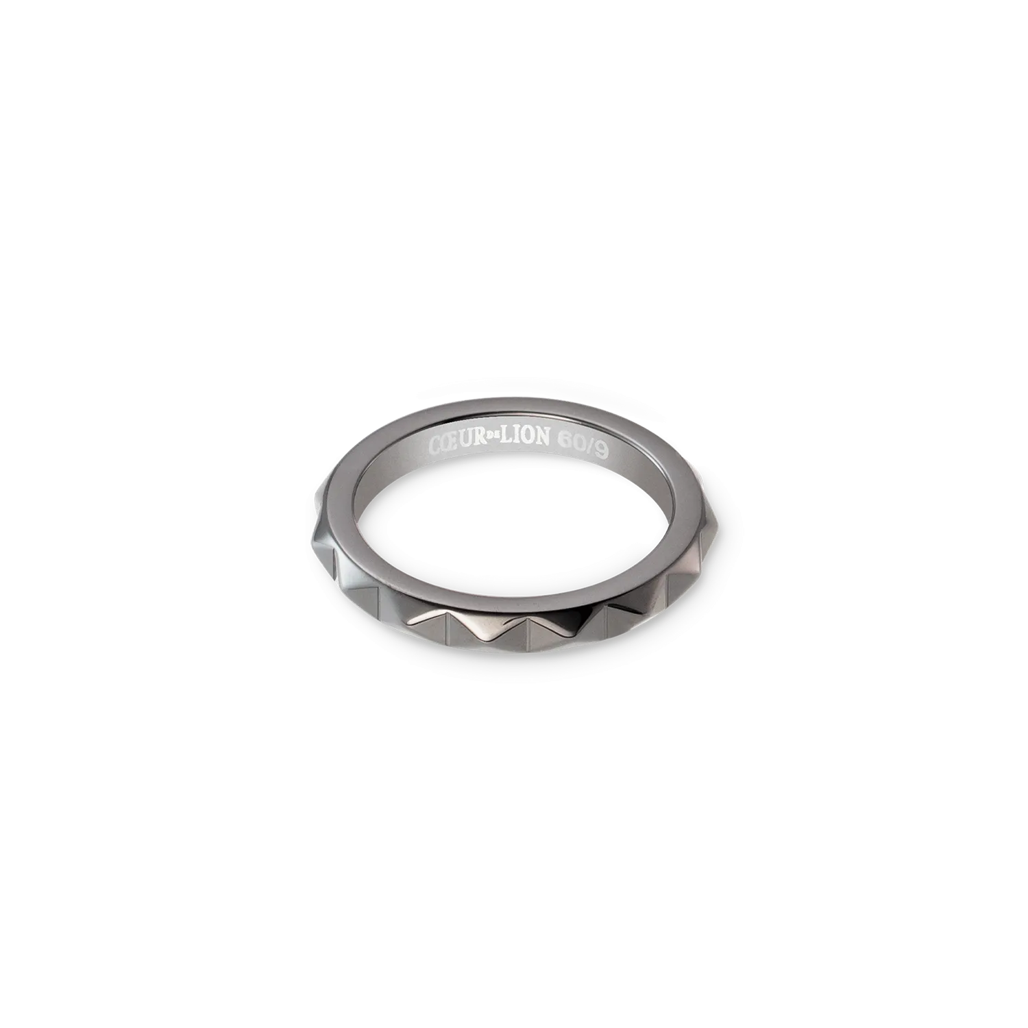 Anello Spikes antracite