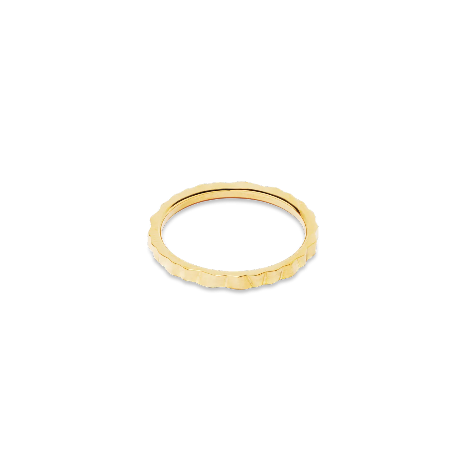 Anello Slim Wave Gold