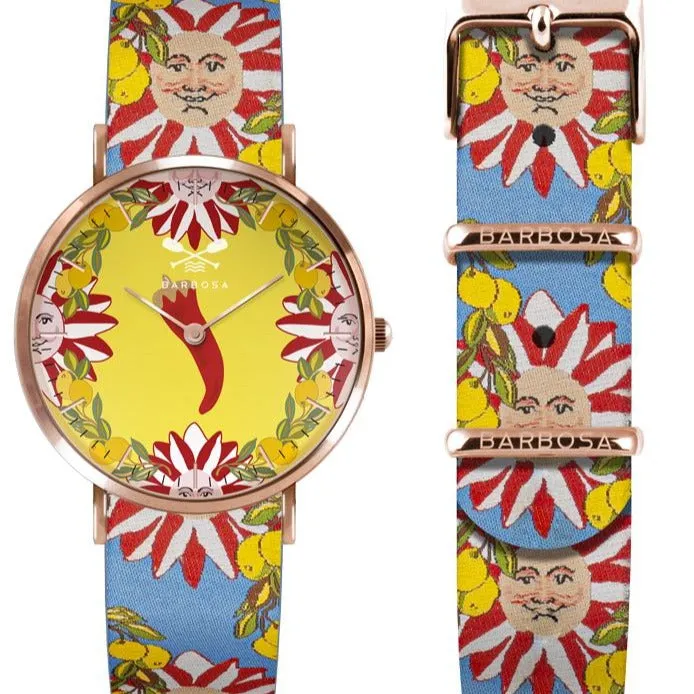 Orologio Quarzo Donna Barbosa Maiolica 01rscn-18rn336