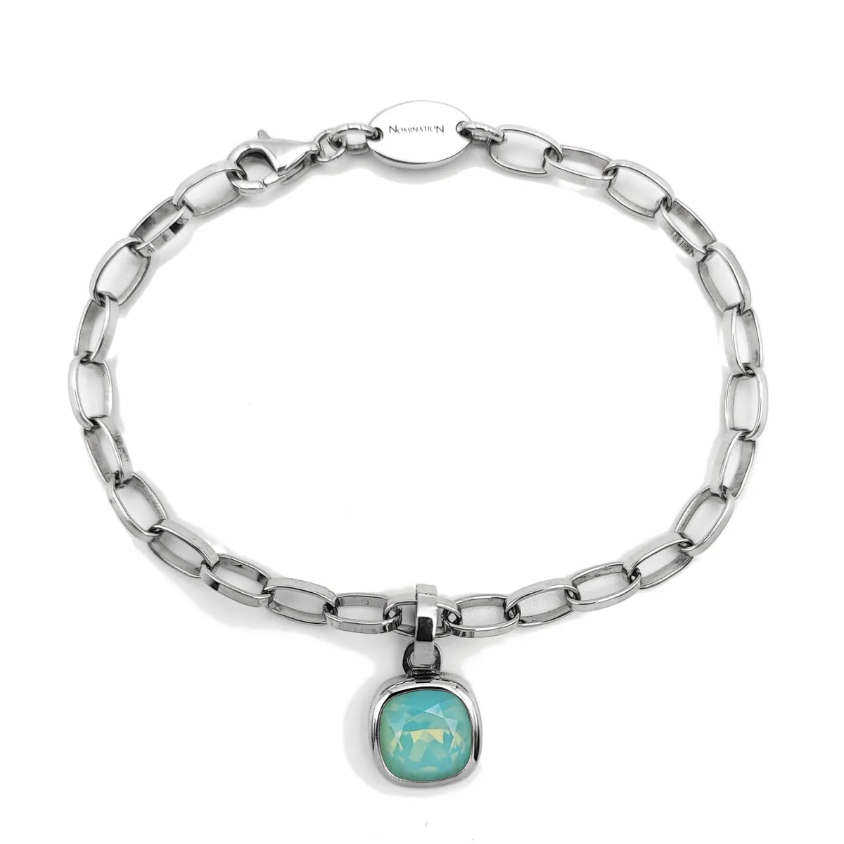 043020-016 Nomination Bracciale con Swarovski colore Verde Acquamarina CHIC
