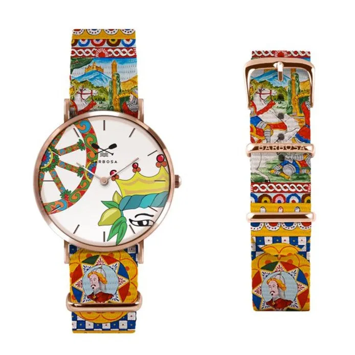 Orologio Quarzo Donna Barbosa Maiolica 07RS05-14RN251
