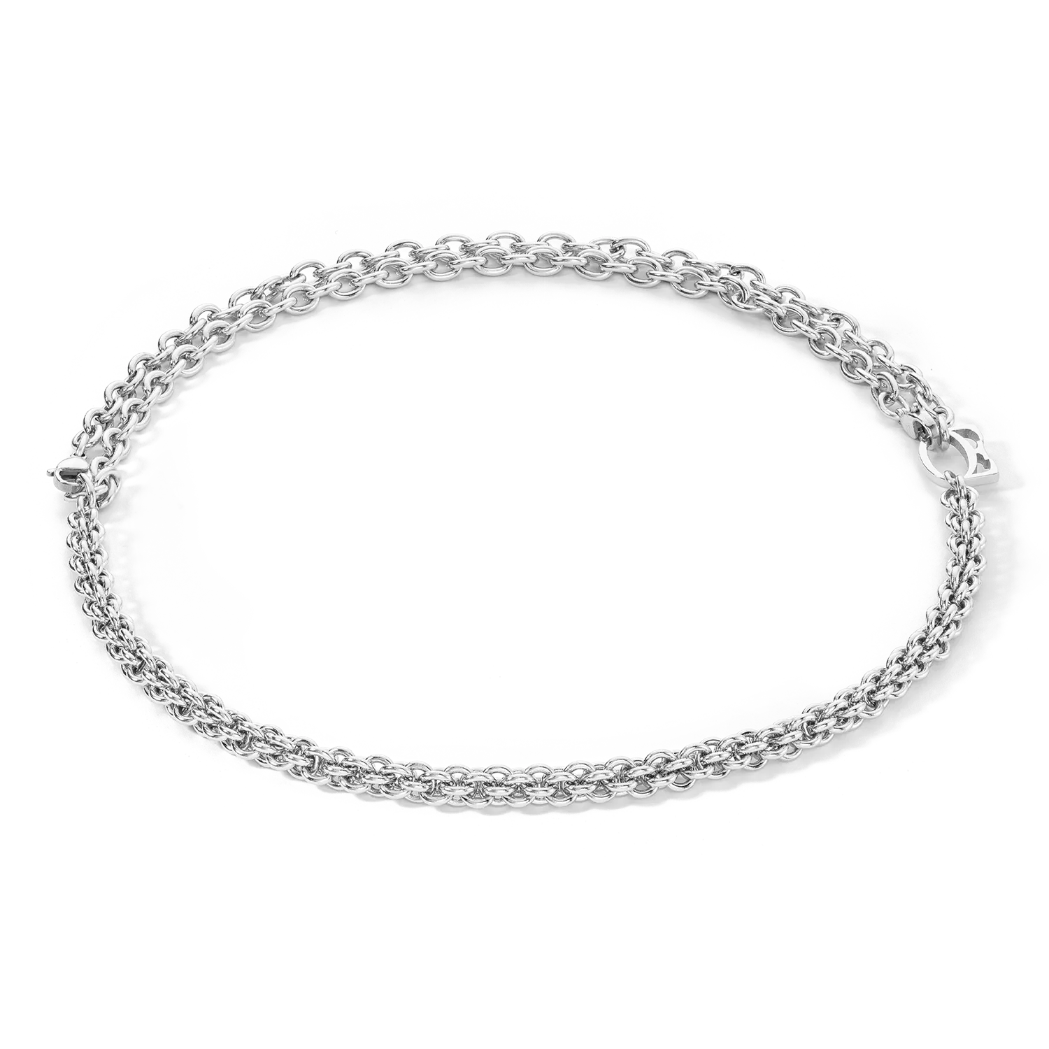 Collana Mesh Chain argento