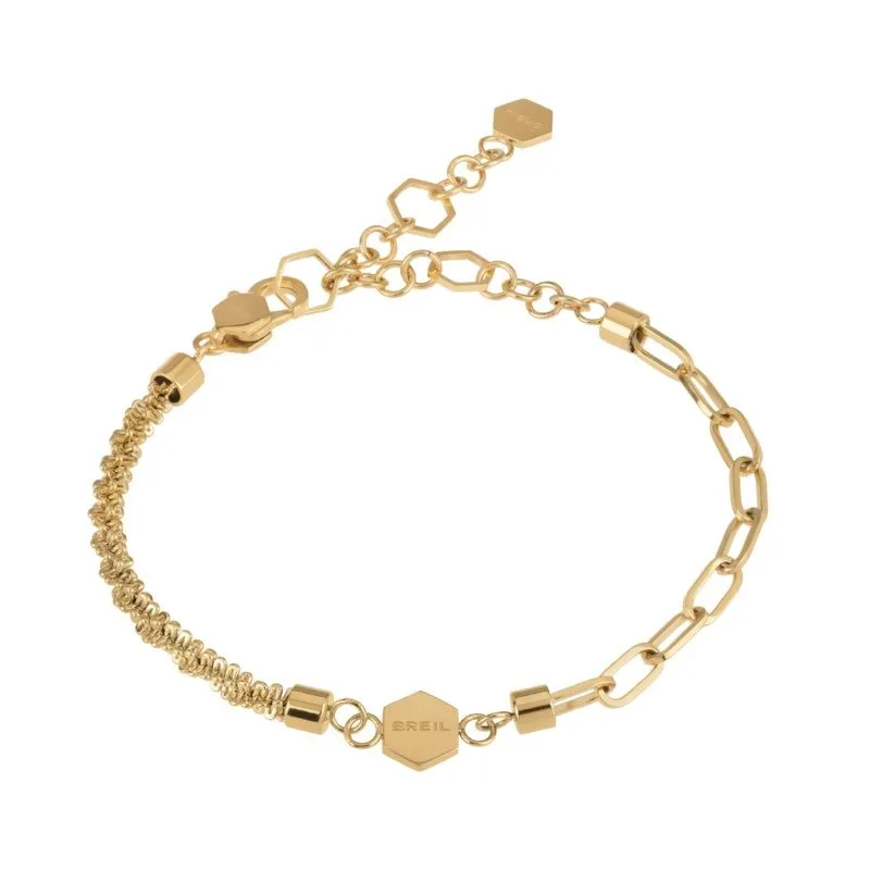 BREIL – BRACCIALE DONNA KALEIDO ACCIAIO IP GOLD