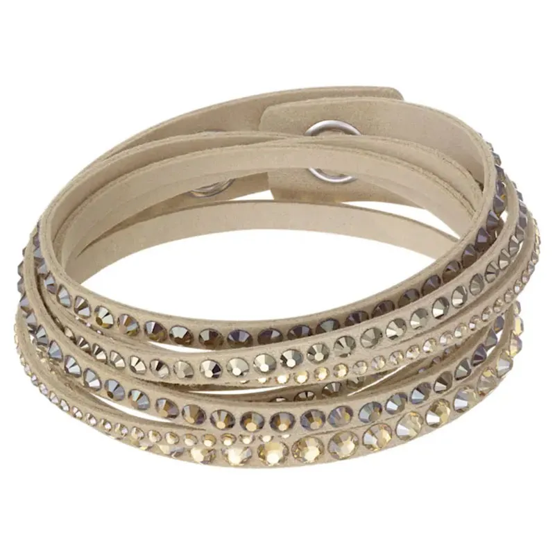 SWAROVSKI – BRACCIALE DONNA – Slake Deluxe placcato color oro