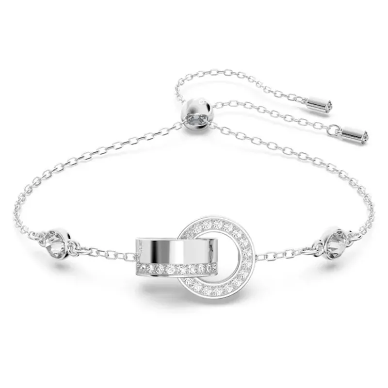 SWAROVSKI – BRACCIALE DONNA – Bracciale Hollow placcato rodio