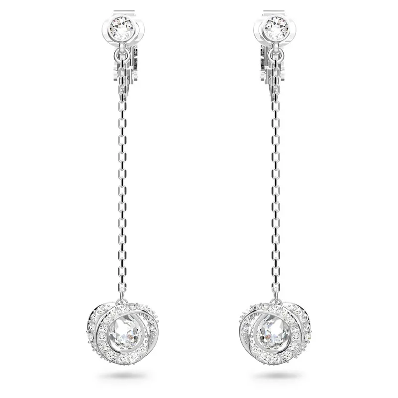 SWAROVSKI – ORECCHINI DONNA – Orecchini a clip Generation, placcato rodio