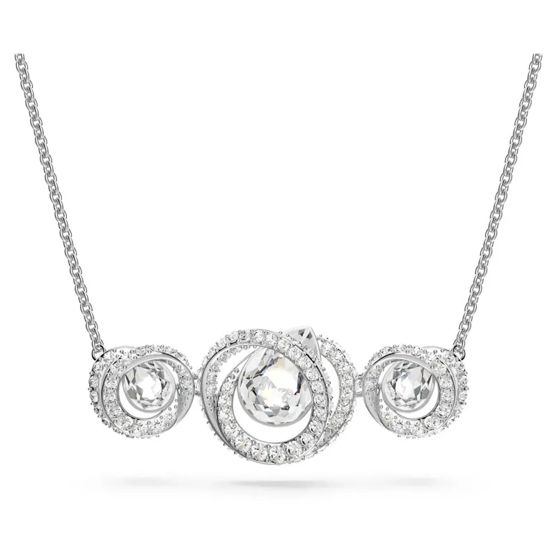 SWAROVSKI – COLLANA DONNA – Collana Generation, placcato rodio