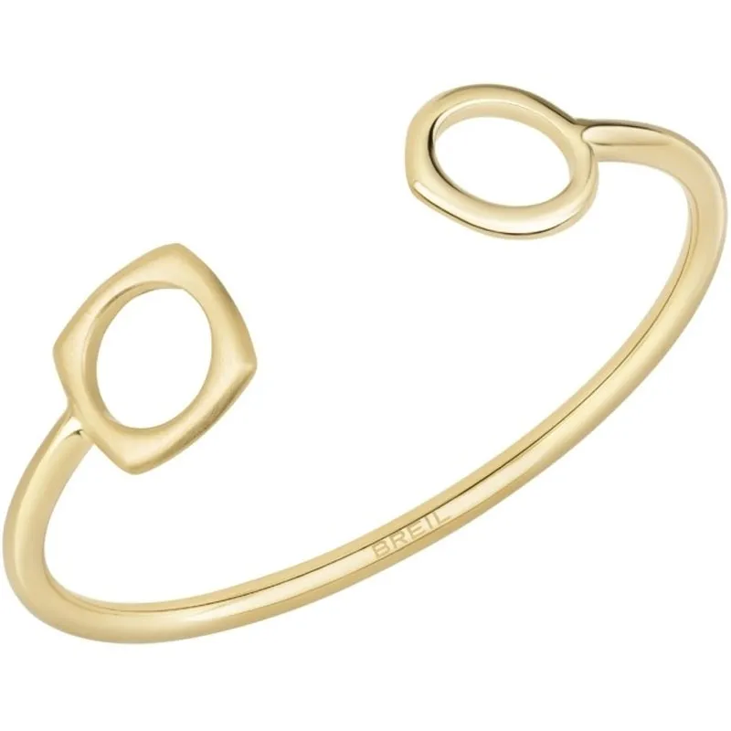 BREIL – BRACCIALE DONNA TETRA PLACCATURA IN ORO GIALLO