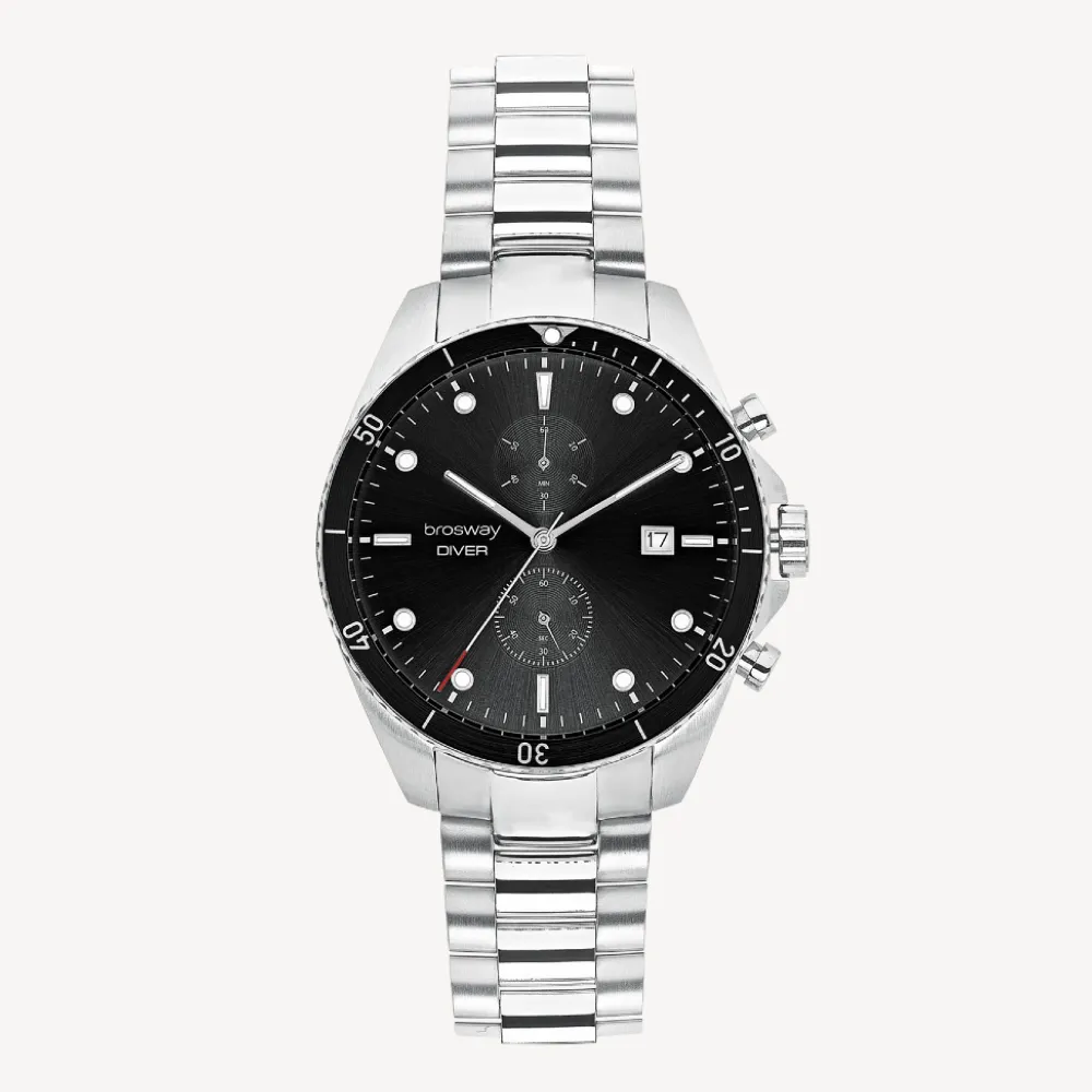 Brosway Orologio Diver Acciaio/Nero