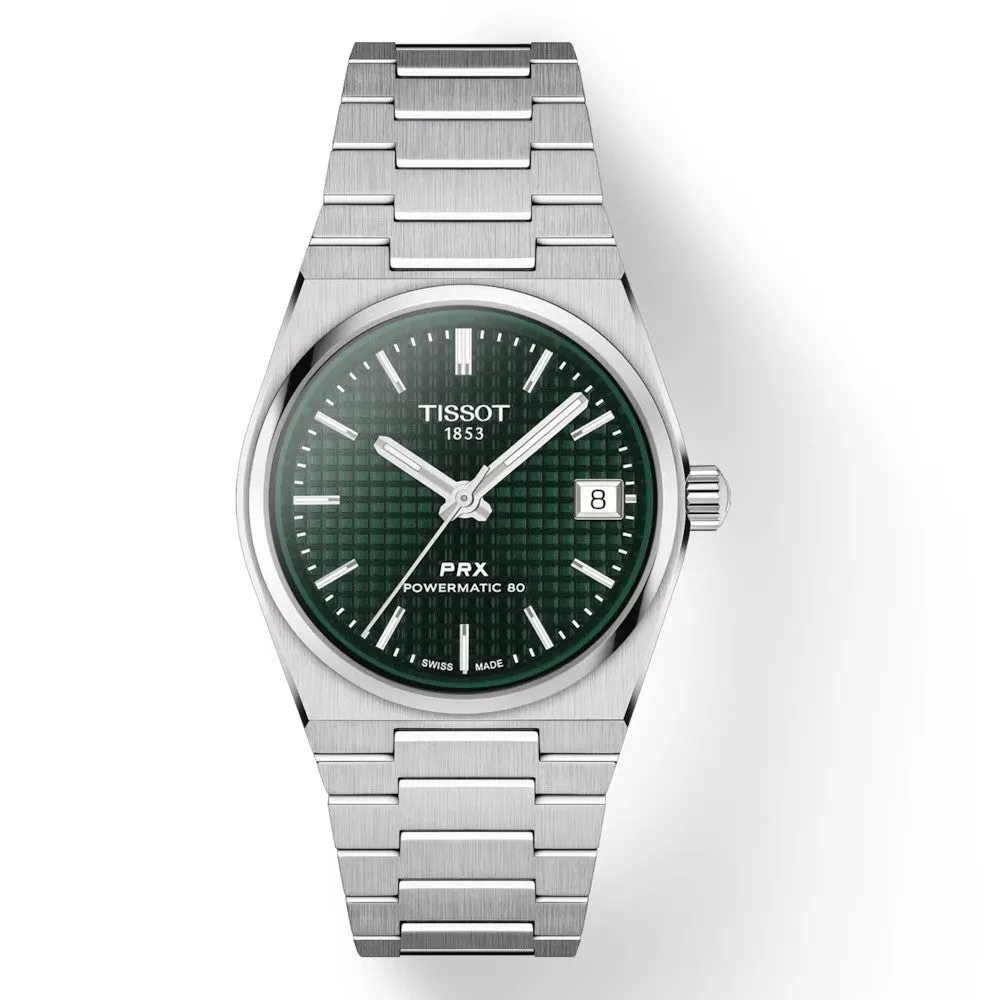 Tissot Orologio PRX Powermatic 80 35mm Verde