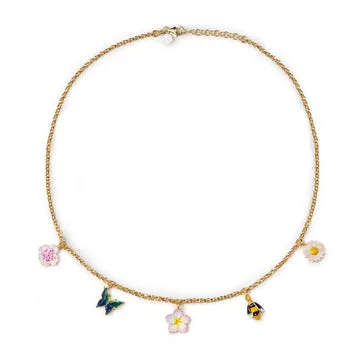 Collana Girocollo Terra Smalti