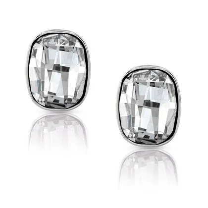 131130-010 Nomination Orecchini in Acciaio con Cristallo Swarovski Bianco Allure