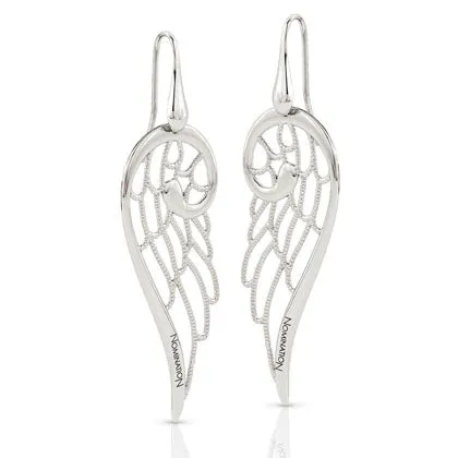 145306/010 Nomination Orecchini pendenti Angel a forma di Ala in Argento 925‰