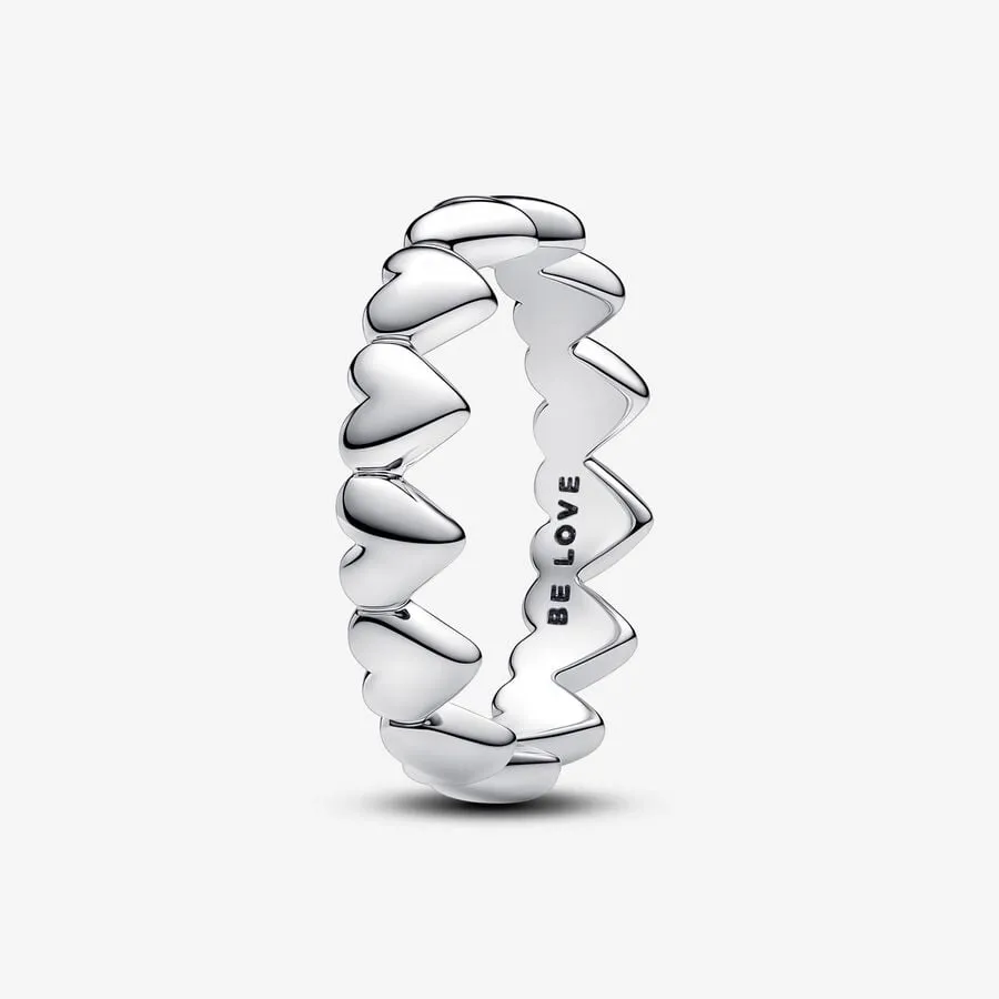 Pandora Anello Fascia a Cuori Be Love