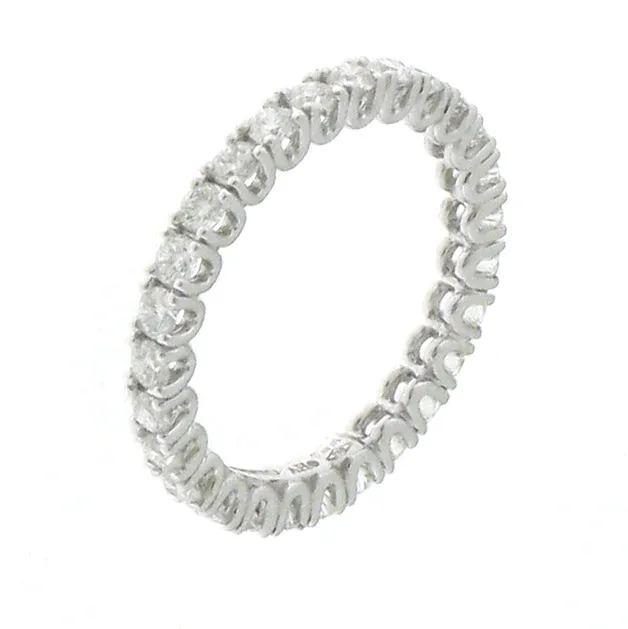 ANELLO VERETTA CHIMENTO IN ORO BIANCO 18 KT E DIAMANTI 1AA20303G5140