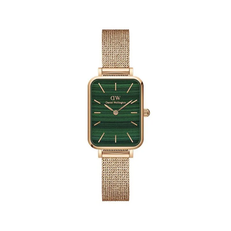 DANIEL WELLINGTON – OROLOGIO DONNA – QUADRO PRESSED MELROSE GREEN