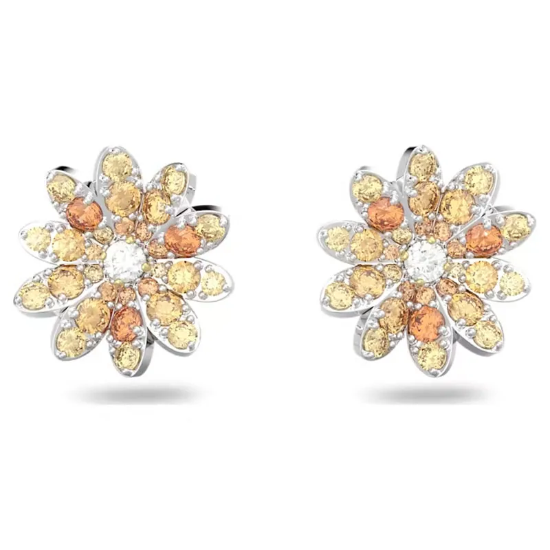 SWAROVSKI – ORECCHINI DONNA – Orecchini a lobo Eternal Flower Fiore, Mix di placcature