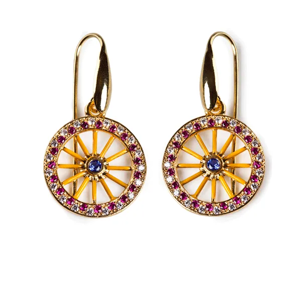 Orecchini Isola Bella - Lapilli - Ruota