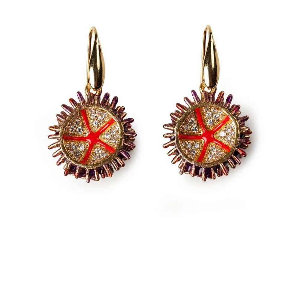 Orecchini Isola Bella - Lapilli - Riccio