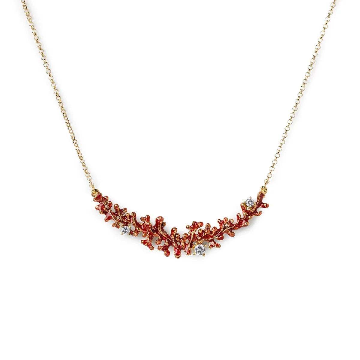 Mini Collier Corallo