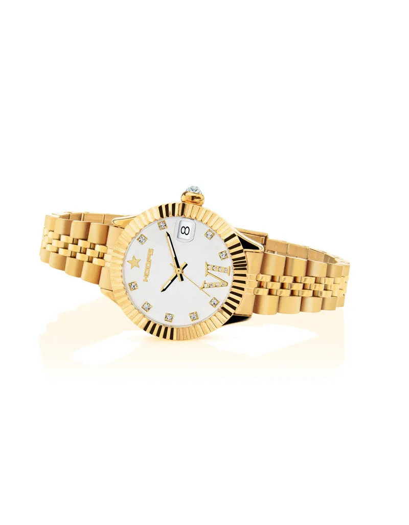 NEW LUXURY DIAMONDS 2 GOLD WHITE