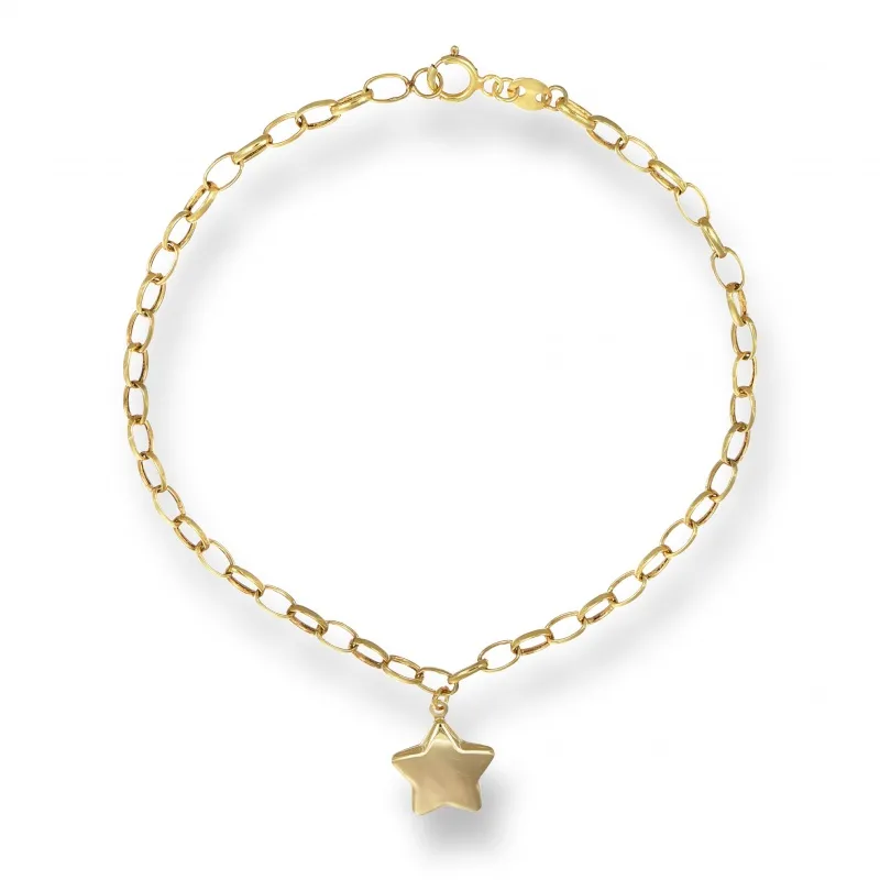 Bracciale Oro 375 Charm Stella