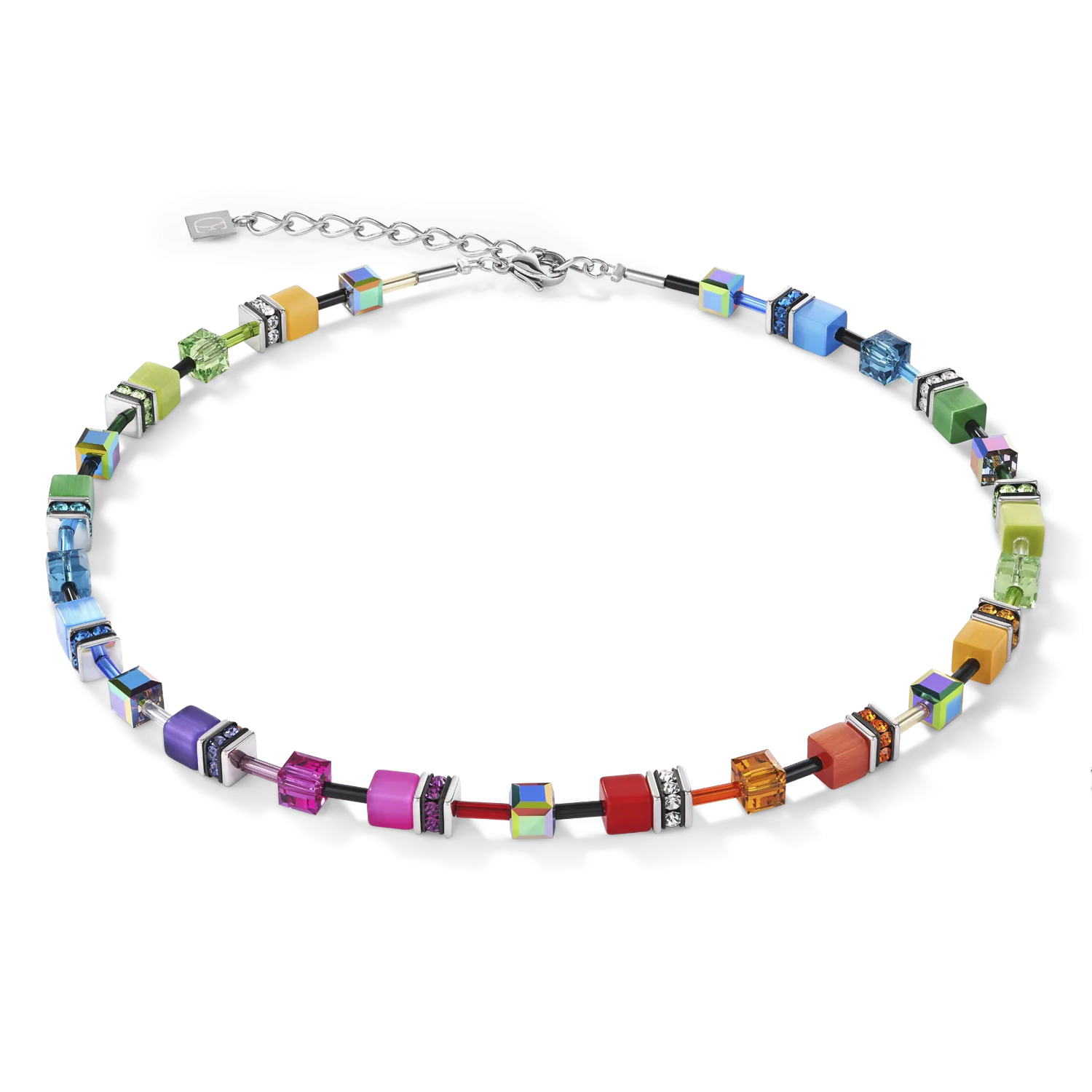 Collana GEOCUBE® multicolor rainbow