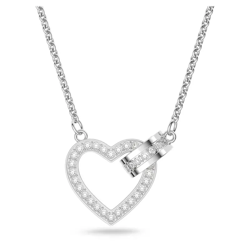 SWAROVSKI – COLLANA DONNA – Collana Lovely Placcato rodio