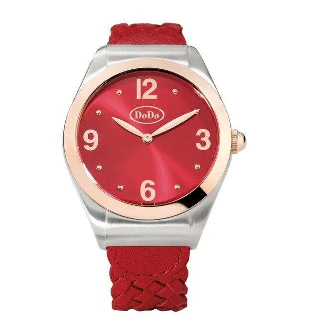 OROLOGIO DODO CHERRY RED WATCH