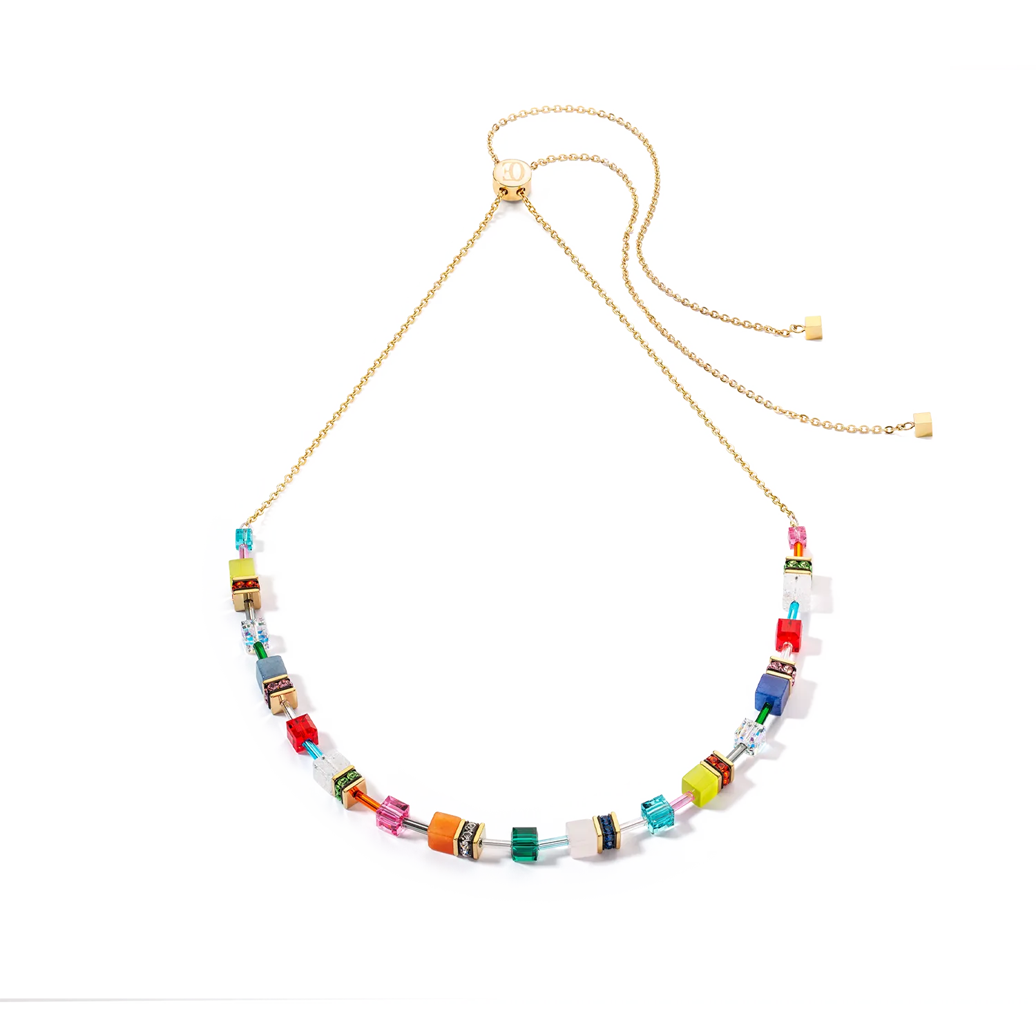 Collana GeoCUBE® Iconic Nature Chain Dopamine