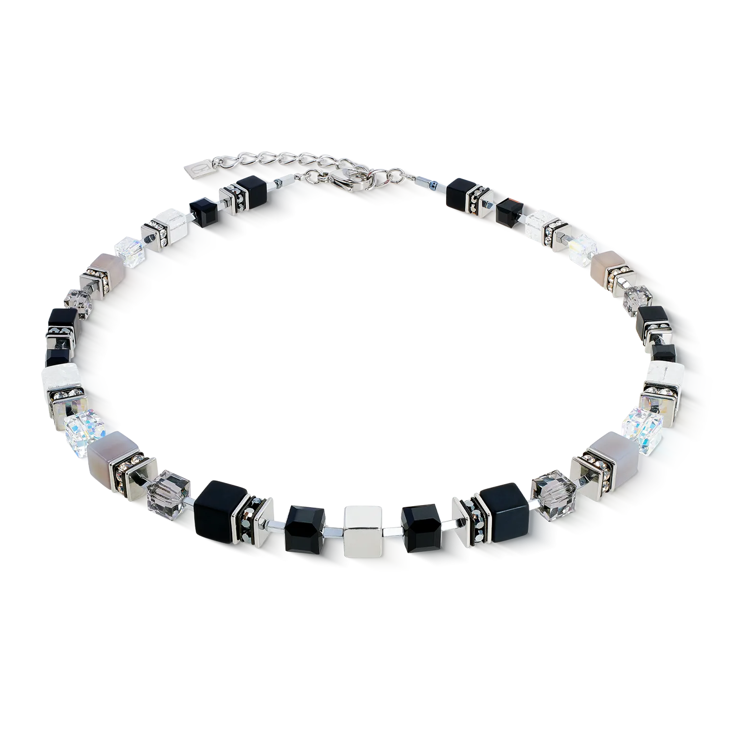 Collana GeoCUBE® Precious Statement Crystal Shadow