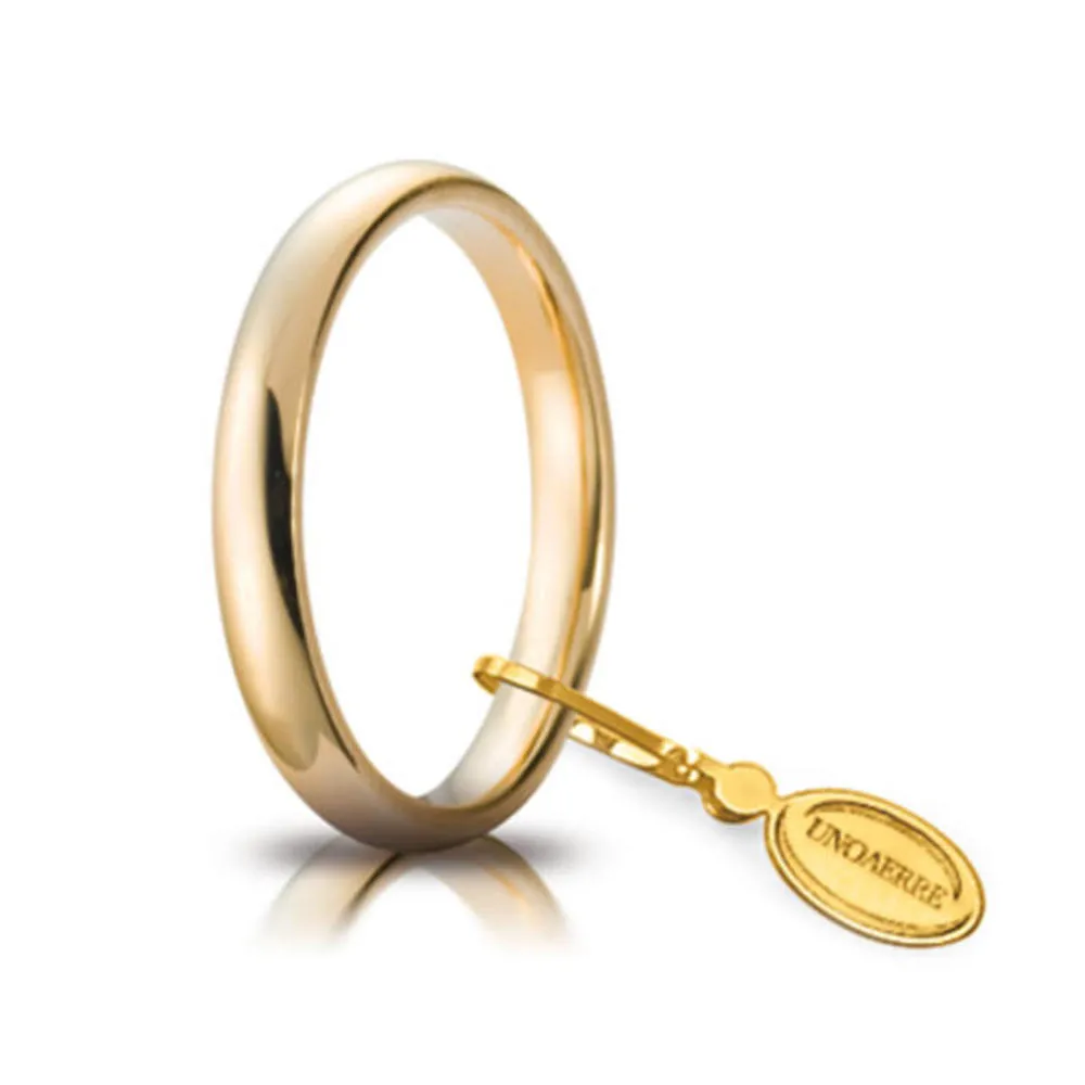 Fede Comoda Unoaerre Oro Giallo da 3 mm 30AFC101