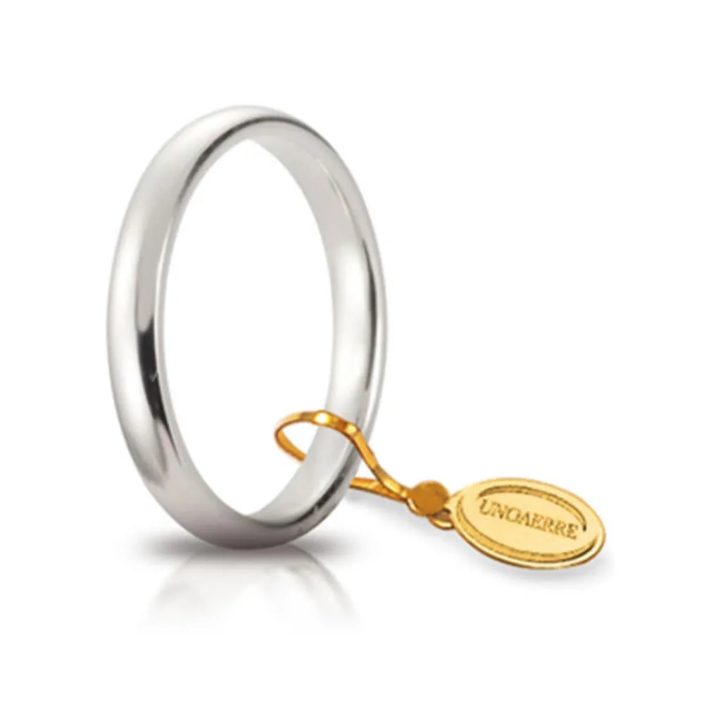 Fede Comoda Unoaerre Oro Bianco da 3 mm 30AFC104