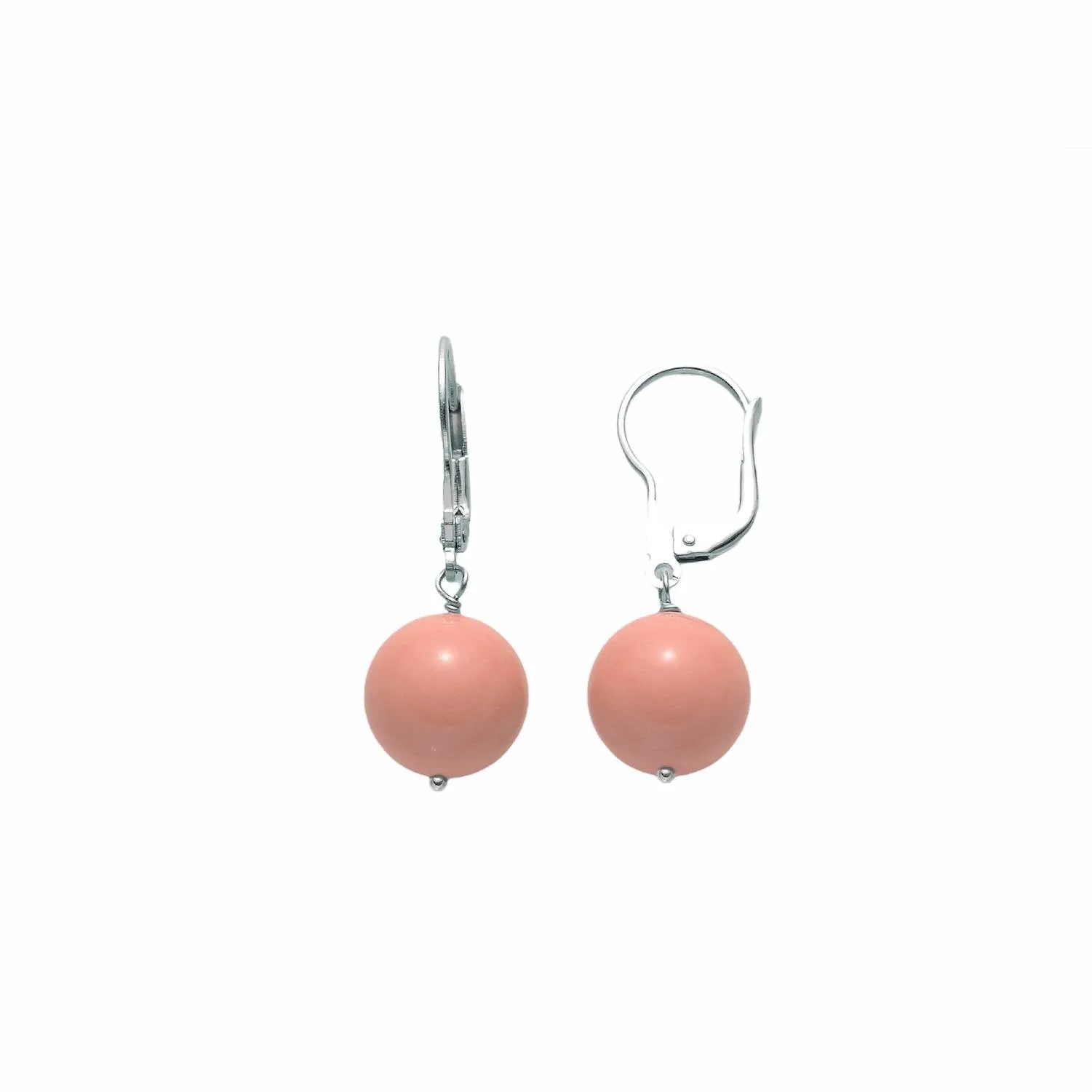 Orecchini in argento 925 Terra e Mare mm 12 PER2199