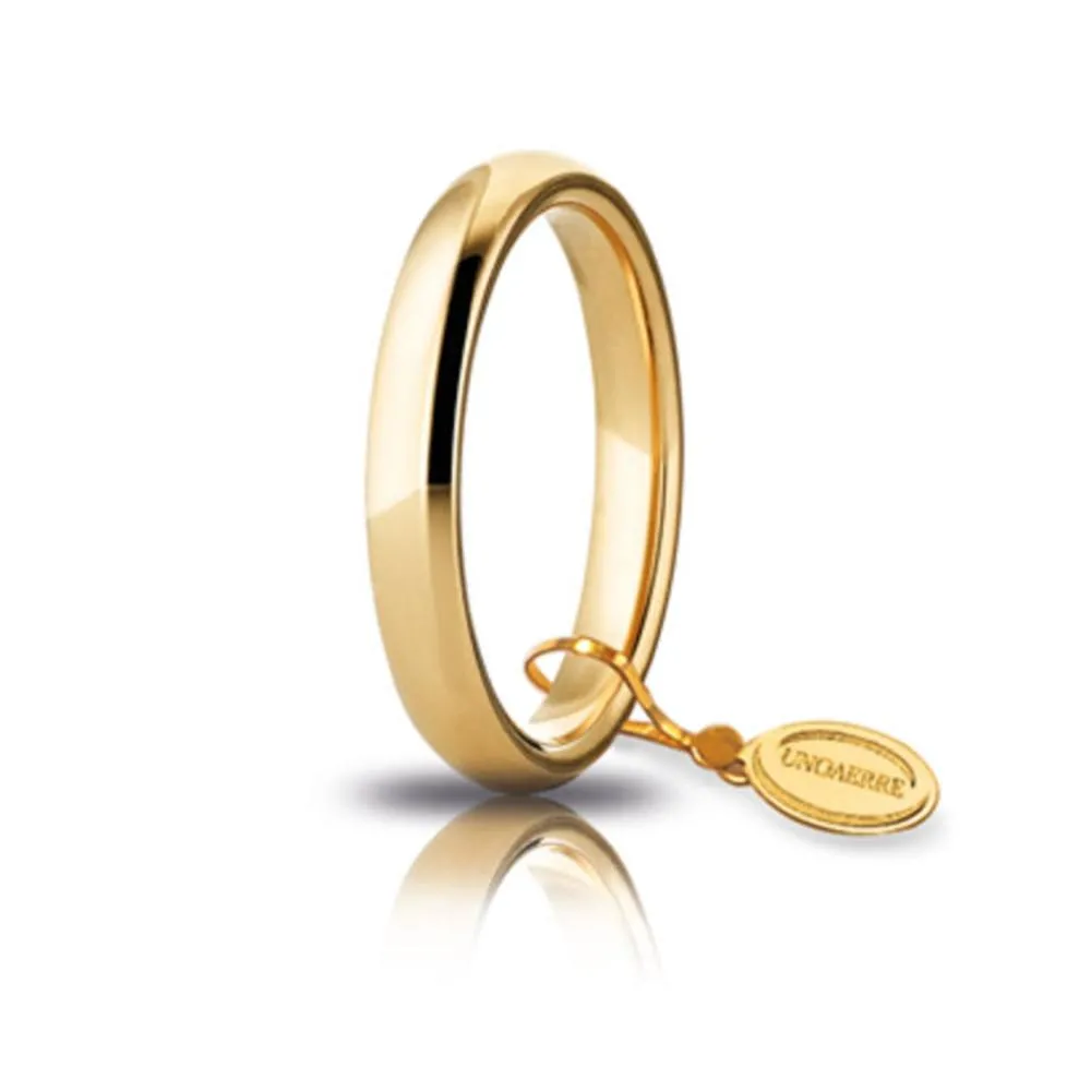 Fede Comoda Unoaerre Oro Giallo da 3,5 mm 35AFC101