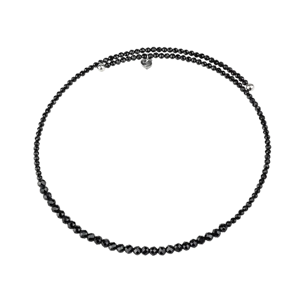 Collana "Et Voila" Argento e Spinello