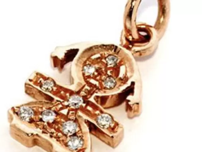 Ciondolo Bimba Anello Base LBB037