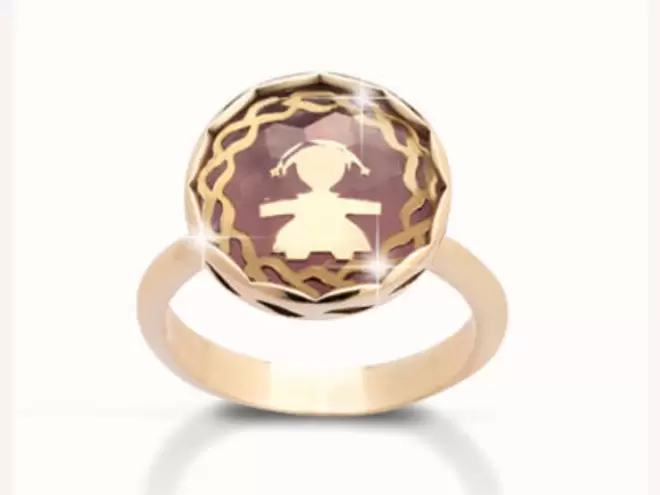 Anello Giada Amaranto LBB404F