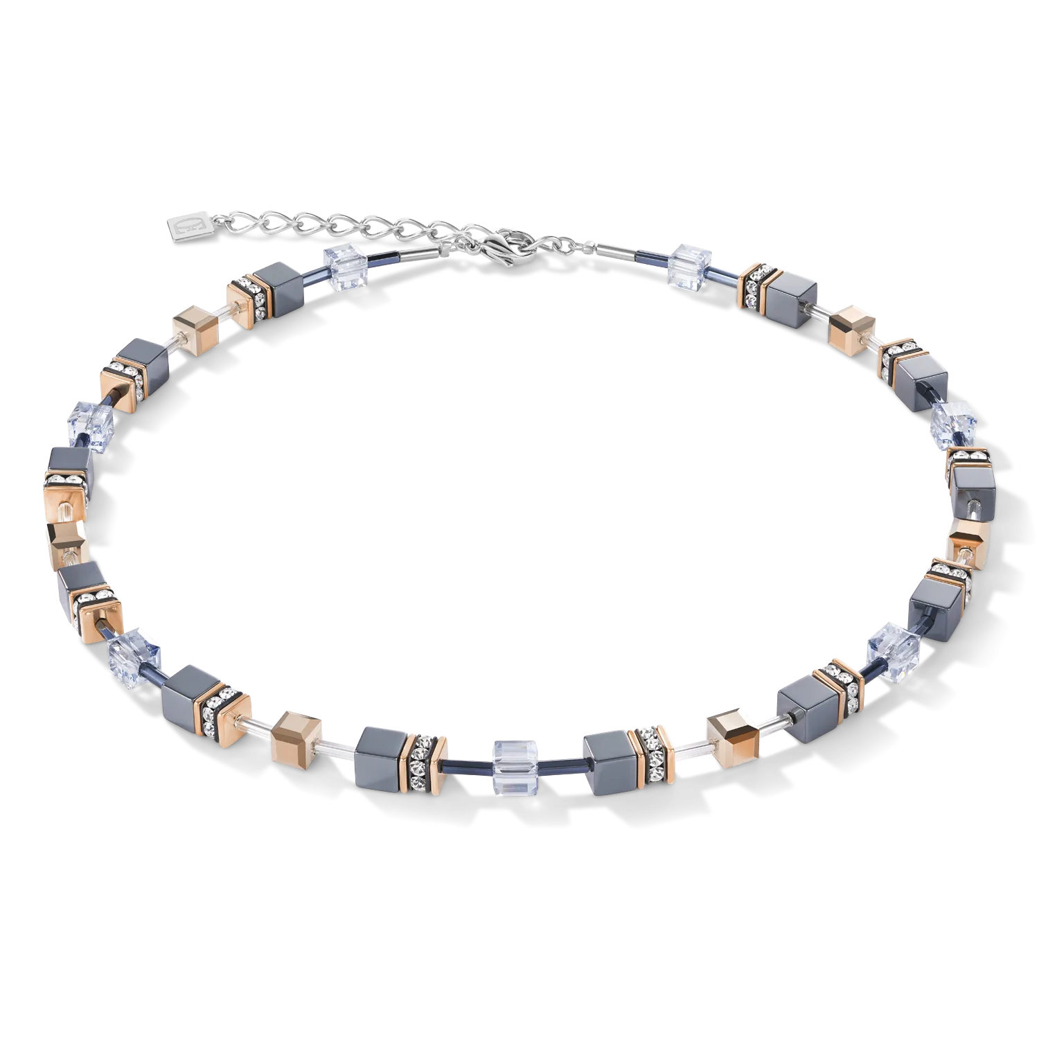 Collana GeoCUBE® blu ghiaccio
