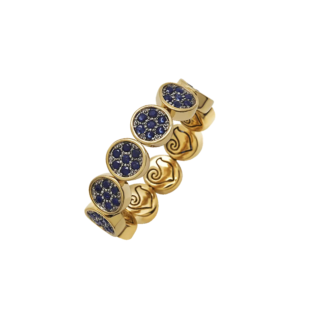 Anello Veretta Paillettes