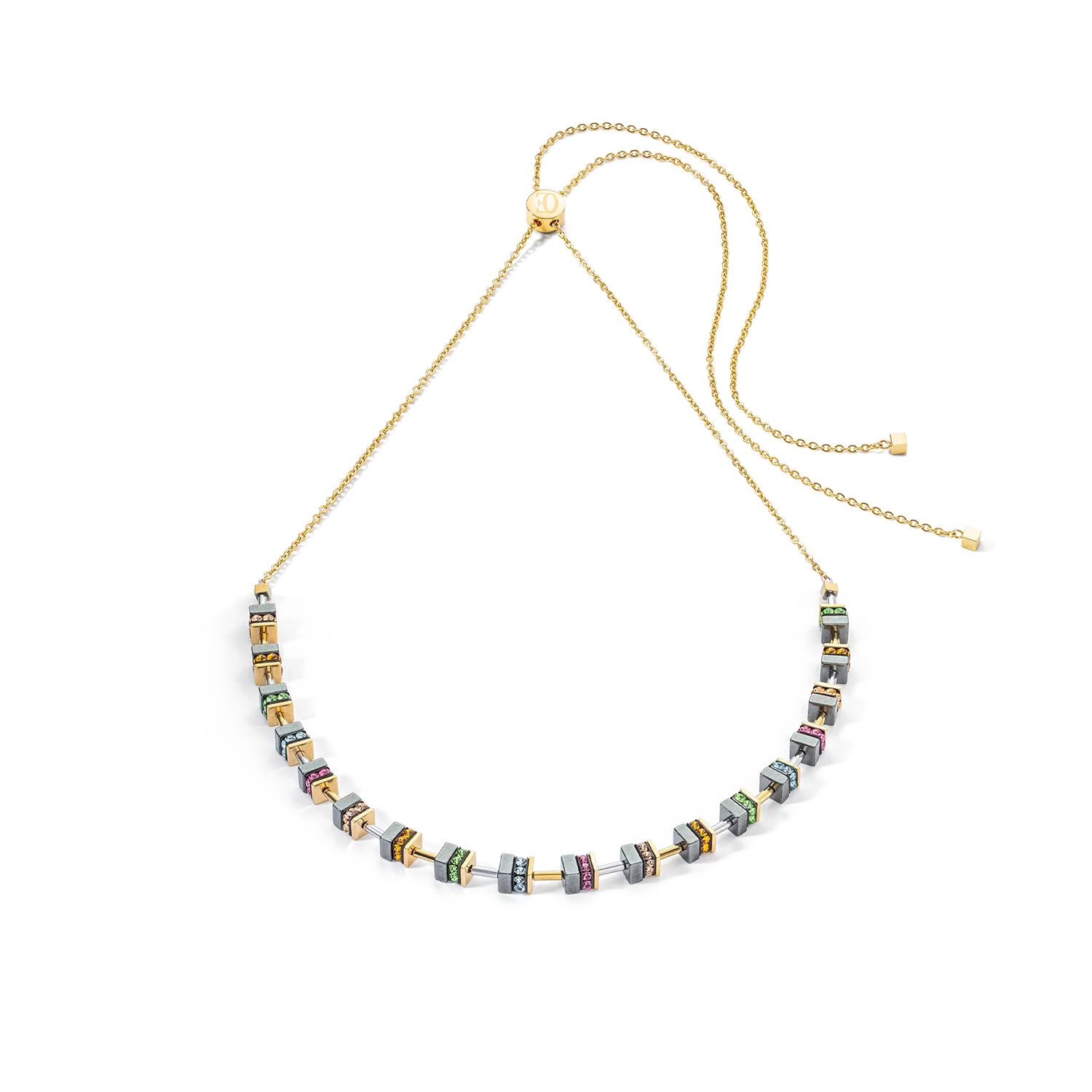 Collana Sparkling Classic Chain oro multicolore