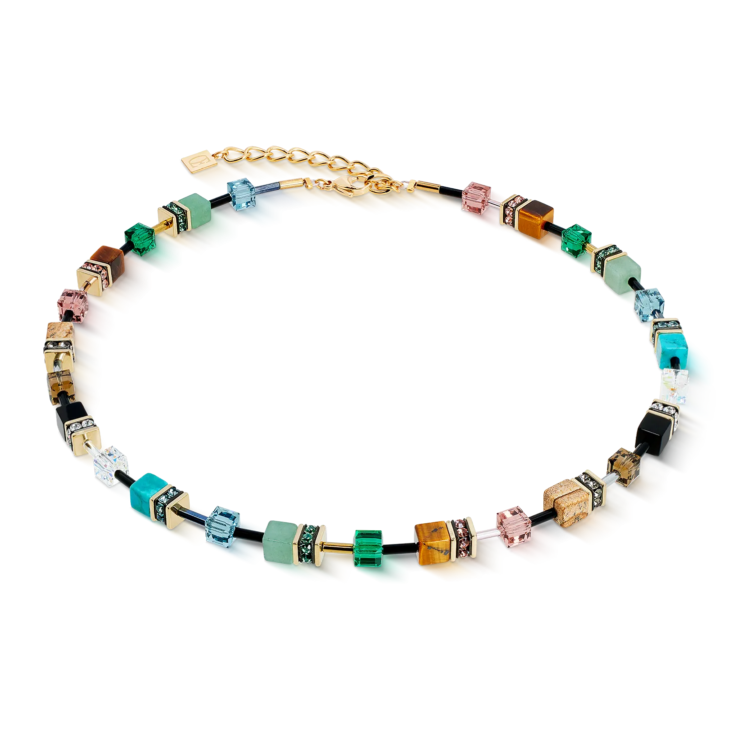 Collana GeoCUBE® Iconic Precious Art Nouveau