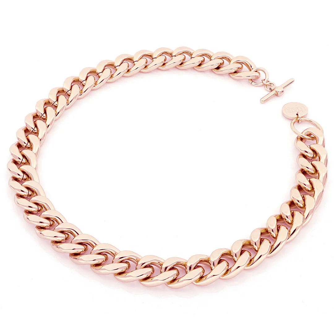 Collana in bronzo rose Unoaerre