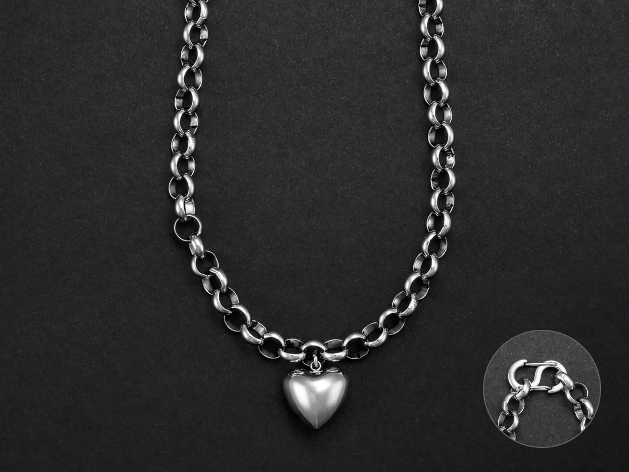 Collana in acciaio Cesare Paciotti 4US 4UCL5450W