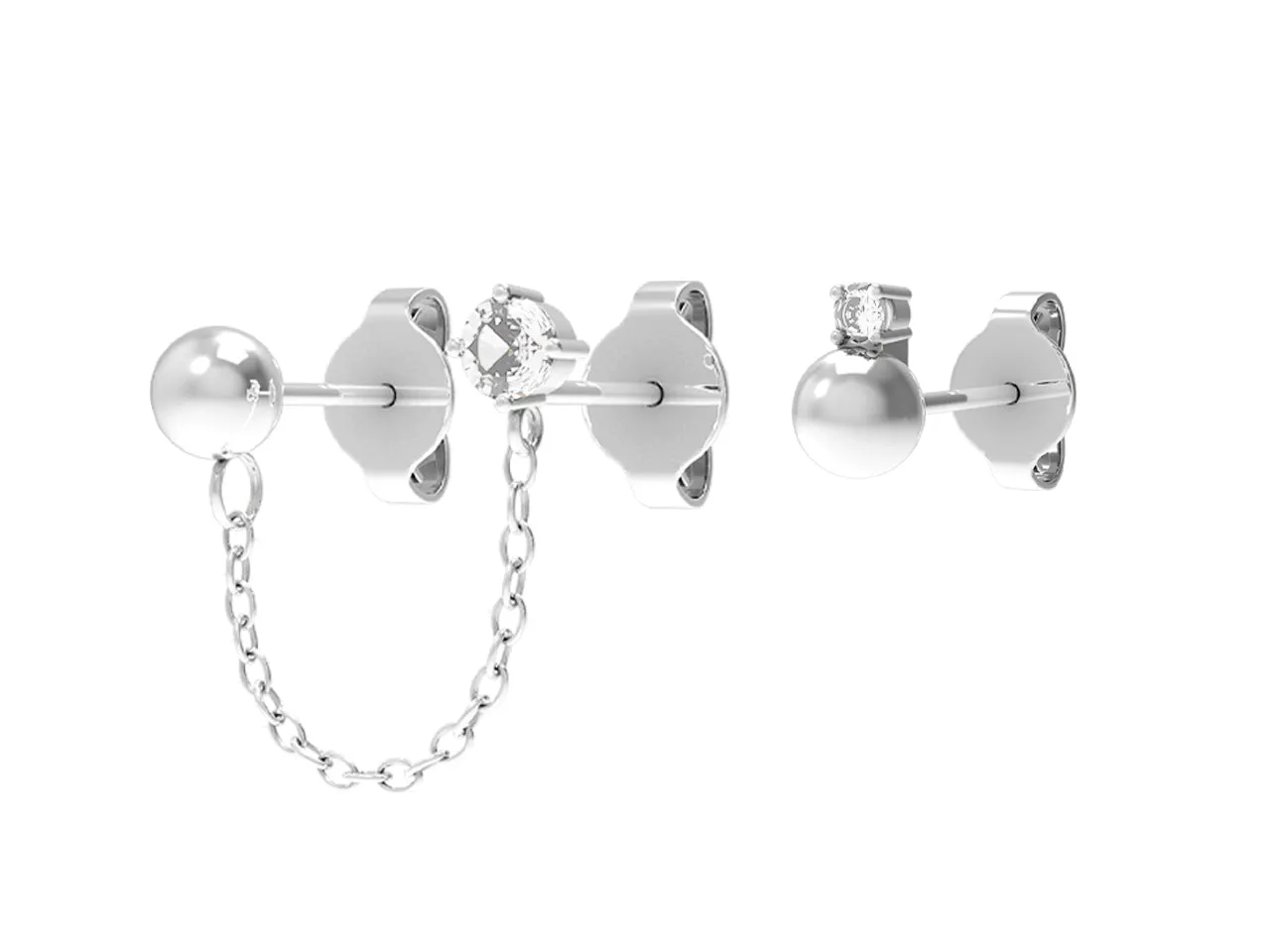 Orecchini argento Cesare Paciotti 4UOR5748W