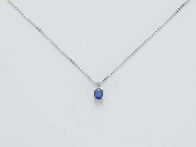 Girocollo Zaffiro Diamanti CLD3705X