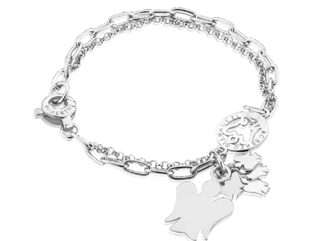 Bracciale Doppia Catena in Argento