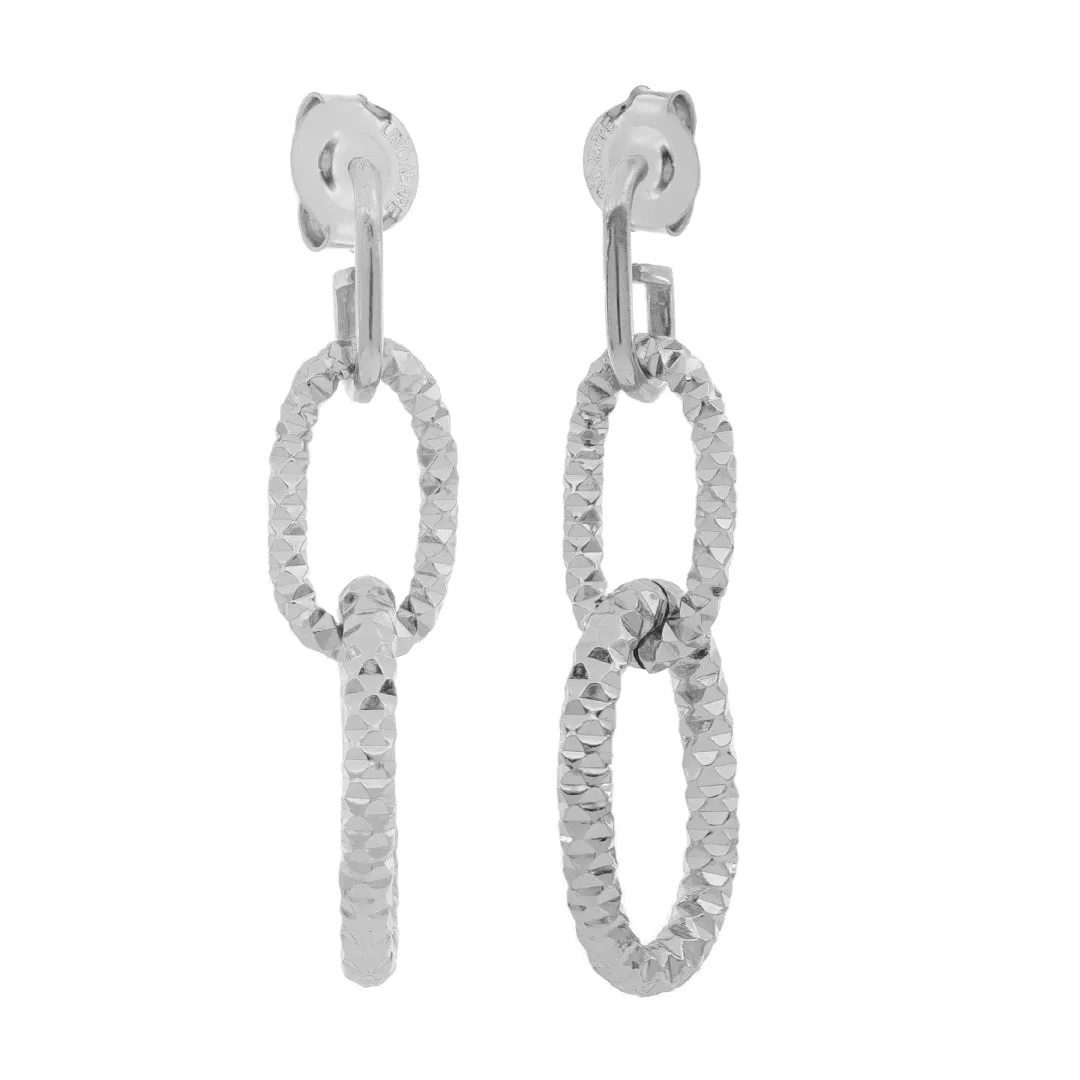 Orecchini pendenti in bronzo argento Unoaerre 005EXO0018000 1898