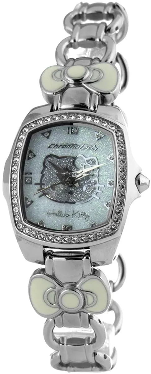 Chronotech for Hello Kitty Orologio Solo Tempo Donna in Acciaio Prisma CT.7105LS/01M