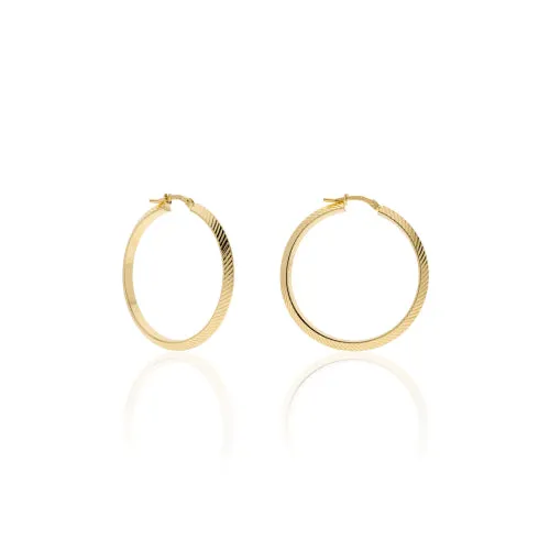 Unoaerre Orecchini Dorati A Cerchio